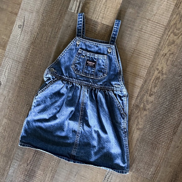 OshKosh B'gosh Other - Denim Overall dress Toddler Size 4t